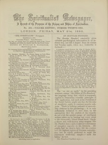 London Spiritualist, No. 404, May 21, 1880, pp. 241-42