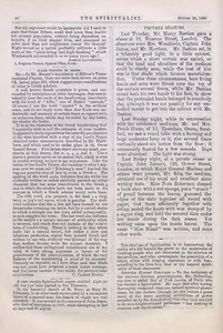London Spiritualist, No. 417, August 20, 1880, p. 90