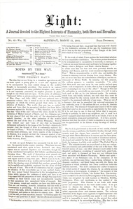 Light, v. 2, No. 62, March 11, 1882, pp. 109-10