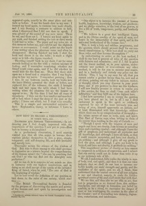 London Spiritualist, No. 386, January 16, 1880, pp. 33-5